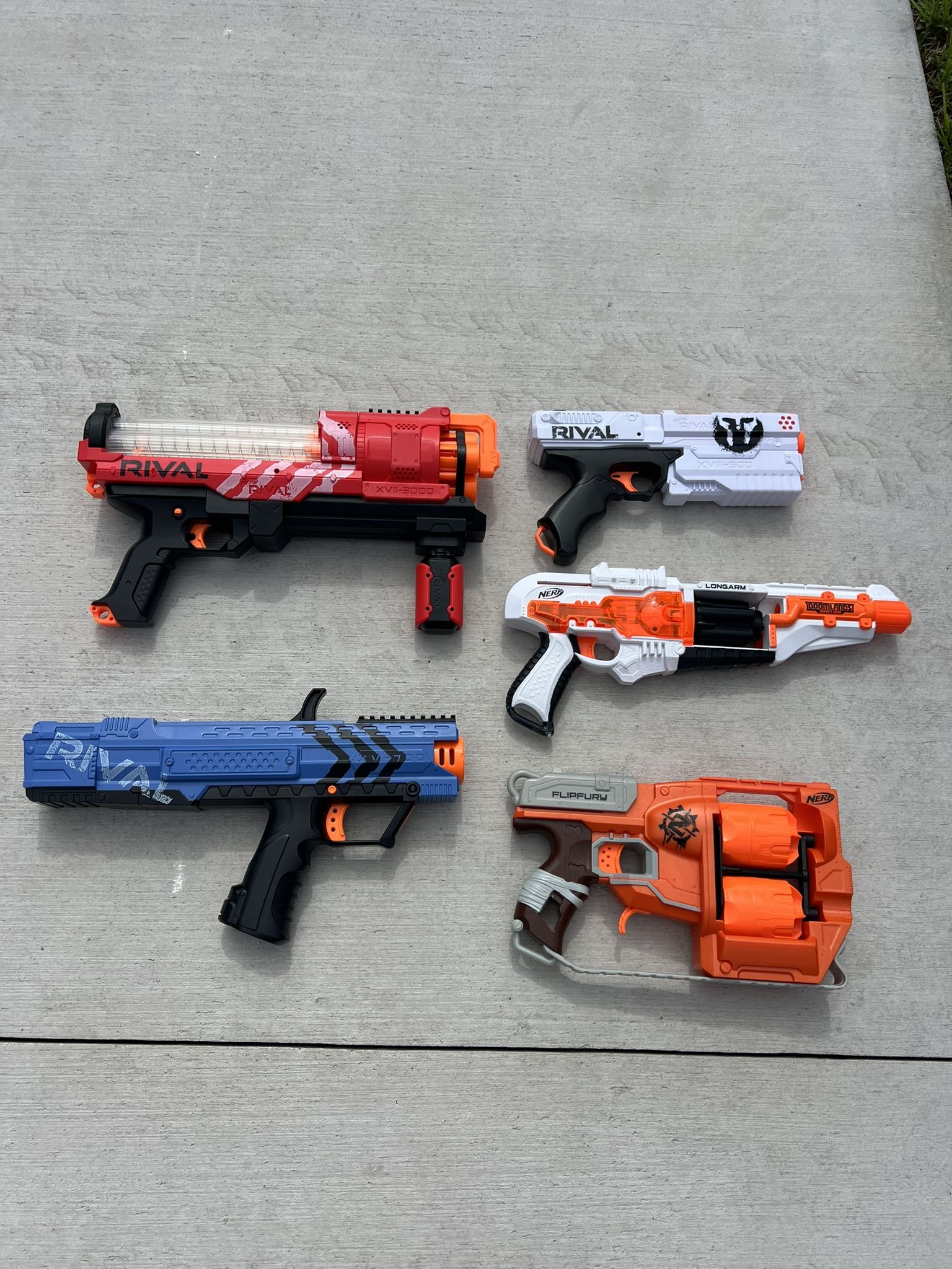 Nerf Rival Guns