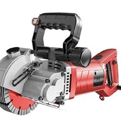 Electric Wall Grooving Cutting Machine Chaser 110V for Slotting Brick Granite Marble Concrete