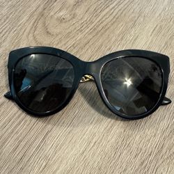 Dolce & Gabbana Gold Filigree Black Sunglasses for Women