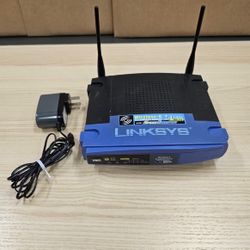 Like New - Linksys Wireless-G Broadband Router w/Speed Boost 2.4 GHz WRT54GS v7.2