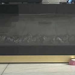 Black And Gold Tv Stand 