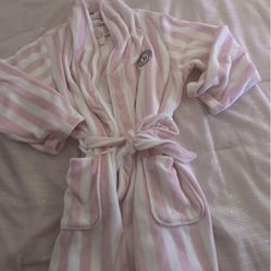 Victorias Secret Striped PJ Set+Robe