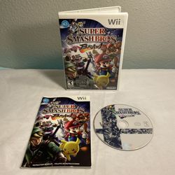 Super Smash Bros. Brawl (Nintendo Wii, 2008) CIB Fighting Game Of The Year Works