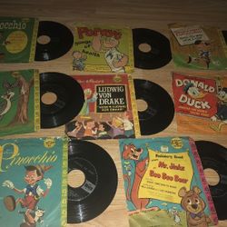 Old Vintage Viny Record  For Kids Some Are Disney Everything  U See