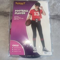 Female football Player Costume 