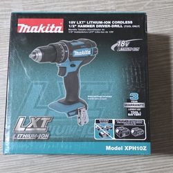 Makita 18V LXT Lithium-Ion Cordless Hammer Drill (Bare Tool) XPH10Z