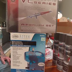 Compressor and airbrush