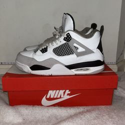 Size 10 Air Jordan 4 Retro ‘Military Black’ 