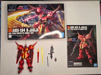 HGUC AMX-104 R-Jarja 1/144 Scale Bandai Model Kit Mobile Suit Gundam ZZ