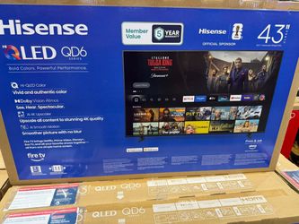 32" screen led smart tv by hisense. 32A45NFC. Free Wallmount Bracket.