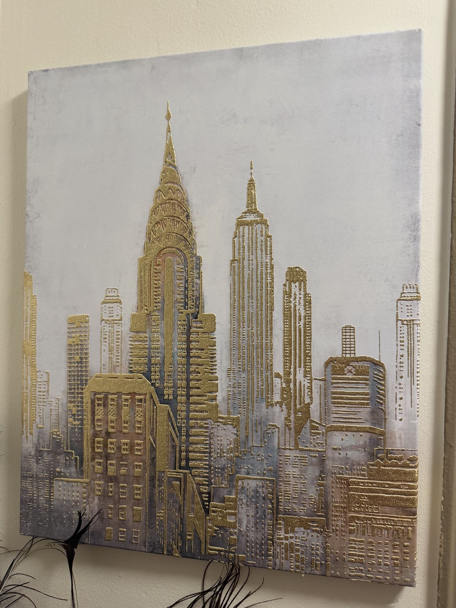 5 Wall Decoration canvases 