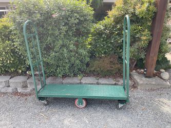 Firewood Or Moving Cart With Handles That Can Be Removed