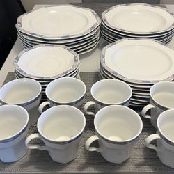 Beautiful 38 Piece Fine China Set — Christopher Stuart “Southwest” in Mint Condition! 