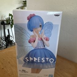 Banpresto Re:Zero Starting Life in Another World Fairy Elements Rem Figure Cute! BNIB 