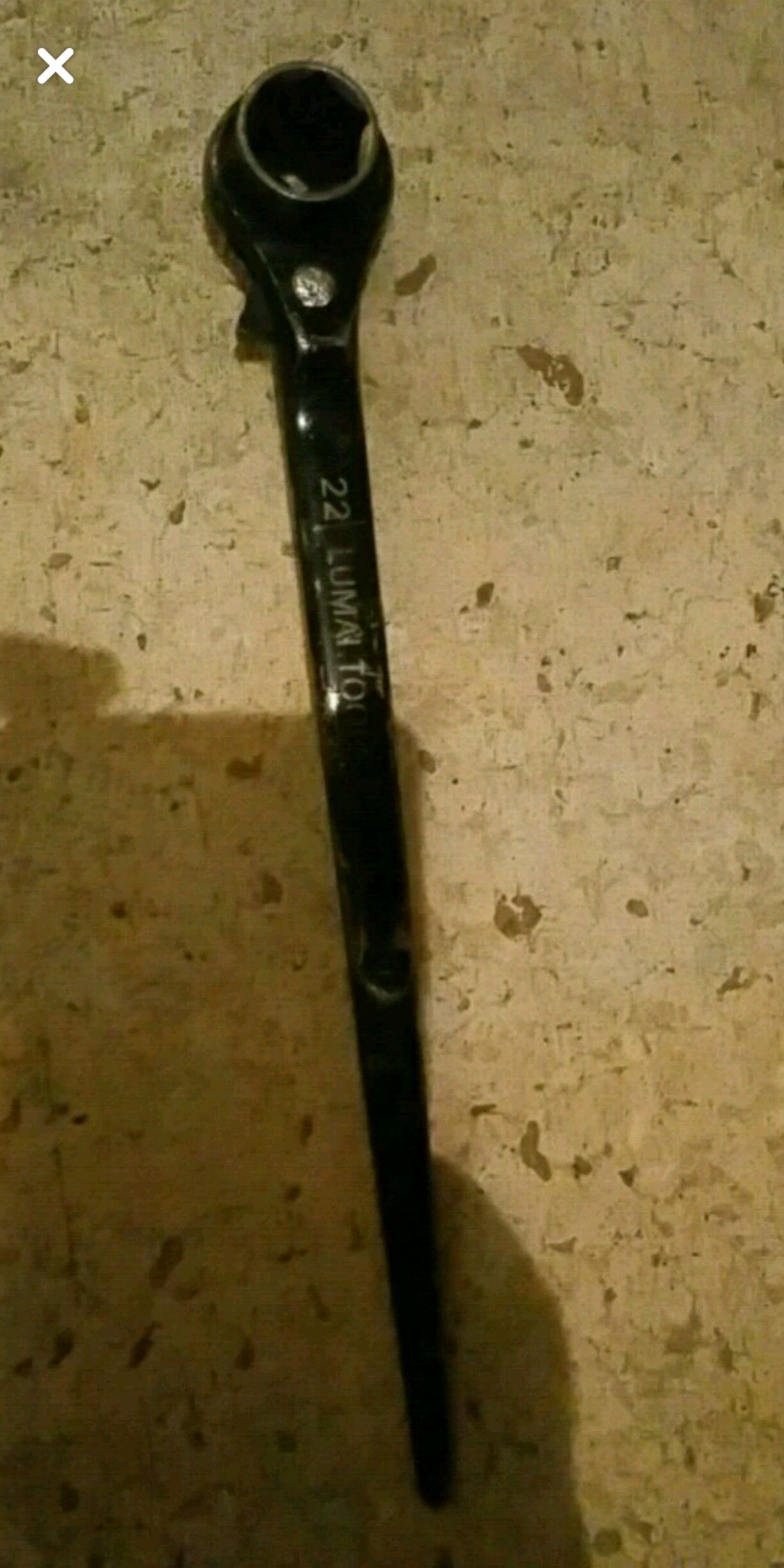 7/8 or 22mm scaffold tool