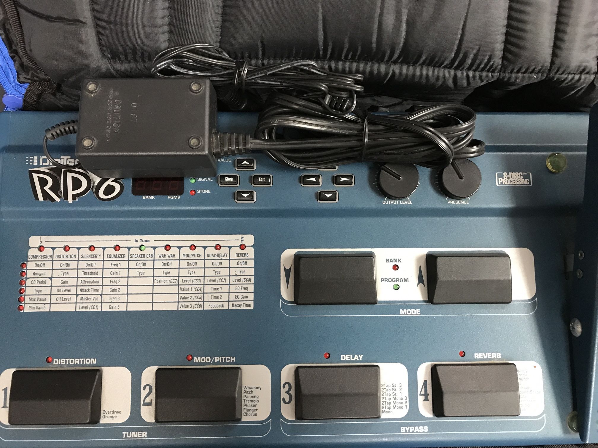 DIGITECH RP6 Guitar Signal Processor / Preamp for Sale in Hollywood