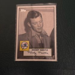 Mickey Mantle Topps 2007
