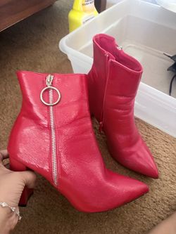 Red boots