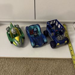 PJ Masks Cars with Action Figures (all 3 included)