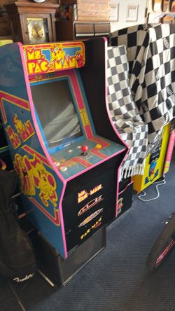Ms. Pac-Man Arcade 1up Cabinet