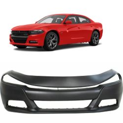 NEW Dodge Charger Front Bumper 2015 to 2023 OEM Material for models without Hood Scoop