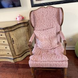 Antique Wood Frame Chair