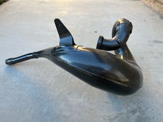 2005 to 2007 Kawasaki KX250 OEM exhaust pipe