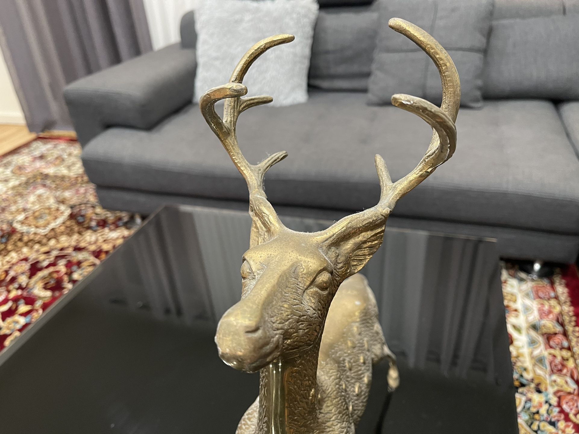 Brass Deer (Male And Female)