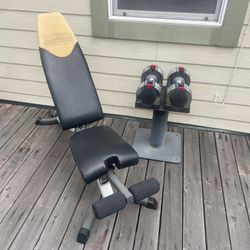 Adjustable Weights And Bench Press