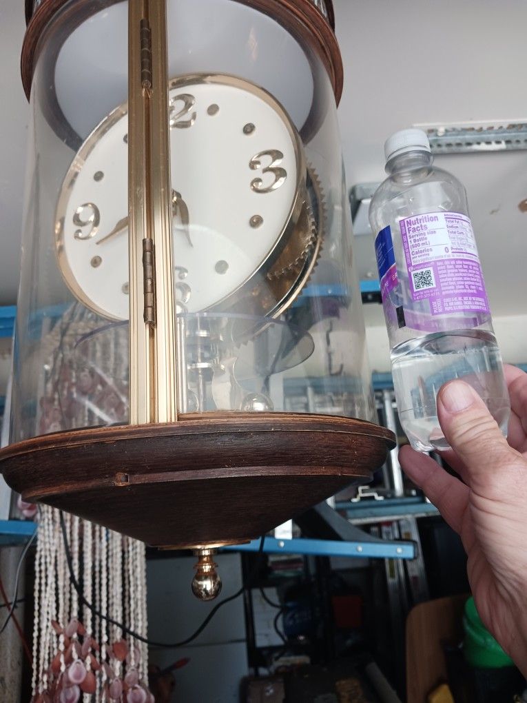 Revolving Michelob Clock In Globe