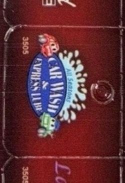 All Seasons Car Wash Coupon Card