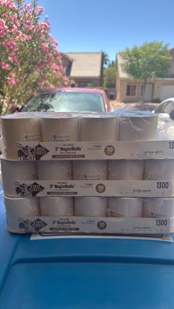 First Street RegistRolls, Thermal Paper, One-Ply, 3.13 Inch - 10 Each