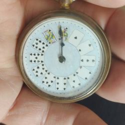 1901 Vintage Pocket Clock Highly Collectable  Cscino 
