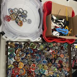 Beyblade lot. 150+ Complete. 