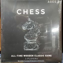 RMS International CHESS All-Time Wooden Classic Board Game. 2 Players