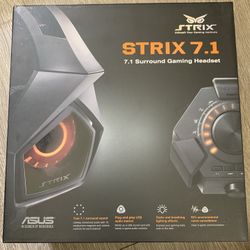 Asus True 7.1 Gaming Headphone With Audio Station Perfect Condition With Box
