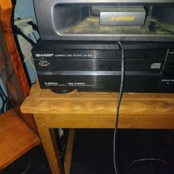 Sharp Speakers And CD Head Unit