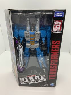 2018 Transformers Siege Thundercracker Figure