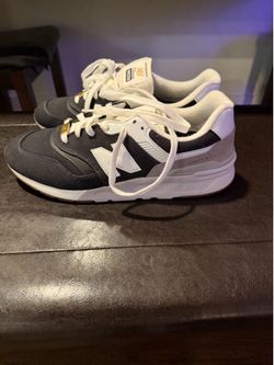 New balance blue and white