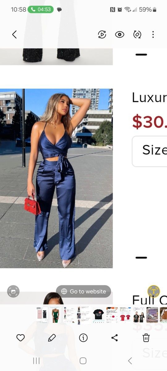 Womens Matching Set