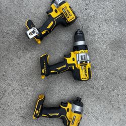 DeWalt 20V MAX XR Brushless Tool Set – FlexVolt Advantage Drill + 3-Speed Impact Driver