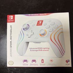 Afterglow Wave Wireless Motion Plus Nintendo Switch Controller White