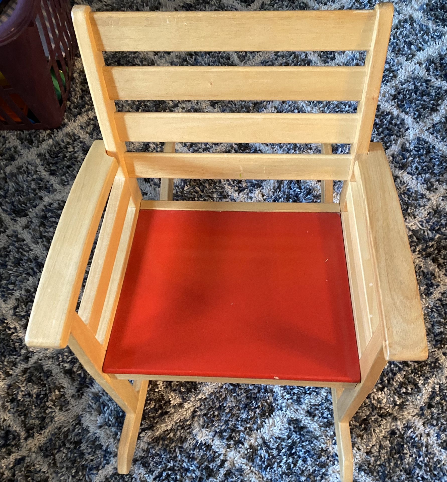 IKEA wooden child’s rocking chair
