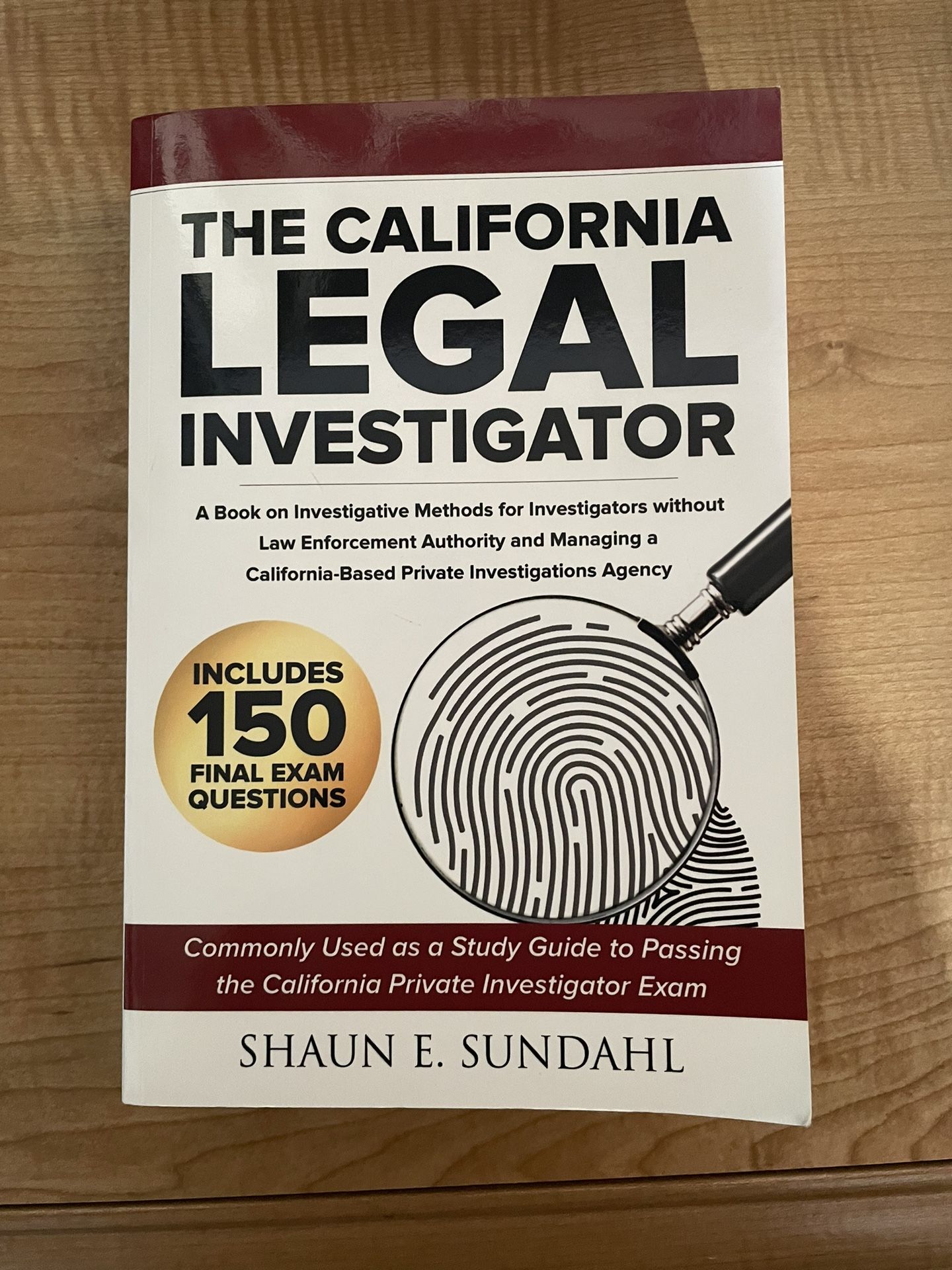 Investigator Book