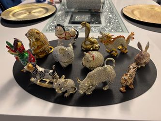 Zodiac Animal Jewelry Box Collectible