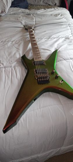 Ibenez XPT700 Xiphos Chameleon Red Electric Guitar With Original Hard Shell Case