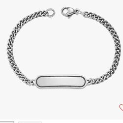 James Avery Baby Id engraveable link bracelet 