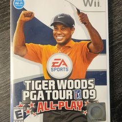 Nintendo Wii Tiger Woods PGA Tour 09 All Play Video Game