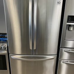 LG French Door Stainless Steel Refrigerator 36” Counter Depth 