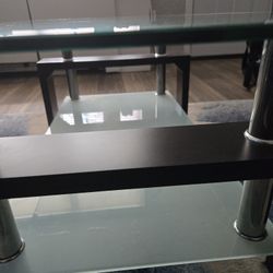 Glass Coffee Table for Living Room,